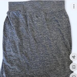 Lululemon Athletica Charcoal Pencil Skirt